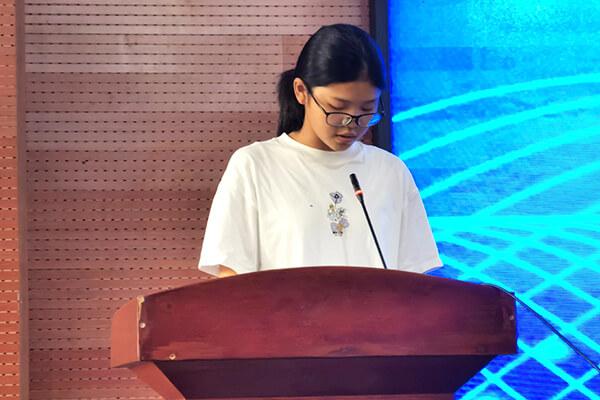 北京大學錄取生常靖發(fā)表獲獎感言