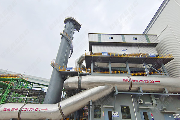 沙鋼年產(chǎn)60萬噸鋼渣微粉生產(chǎn)線項(xiàng)目現(xiàn)場(chǎng)